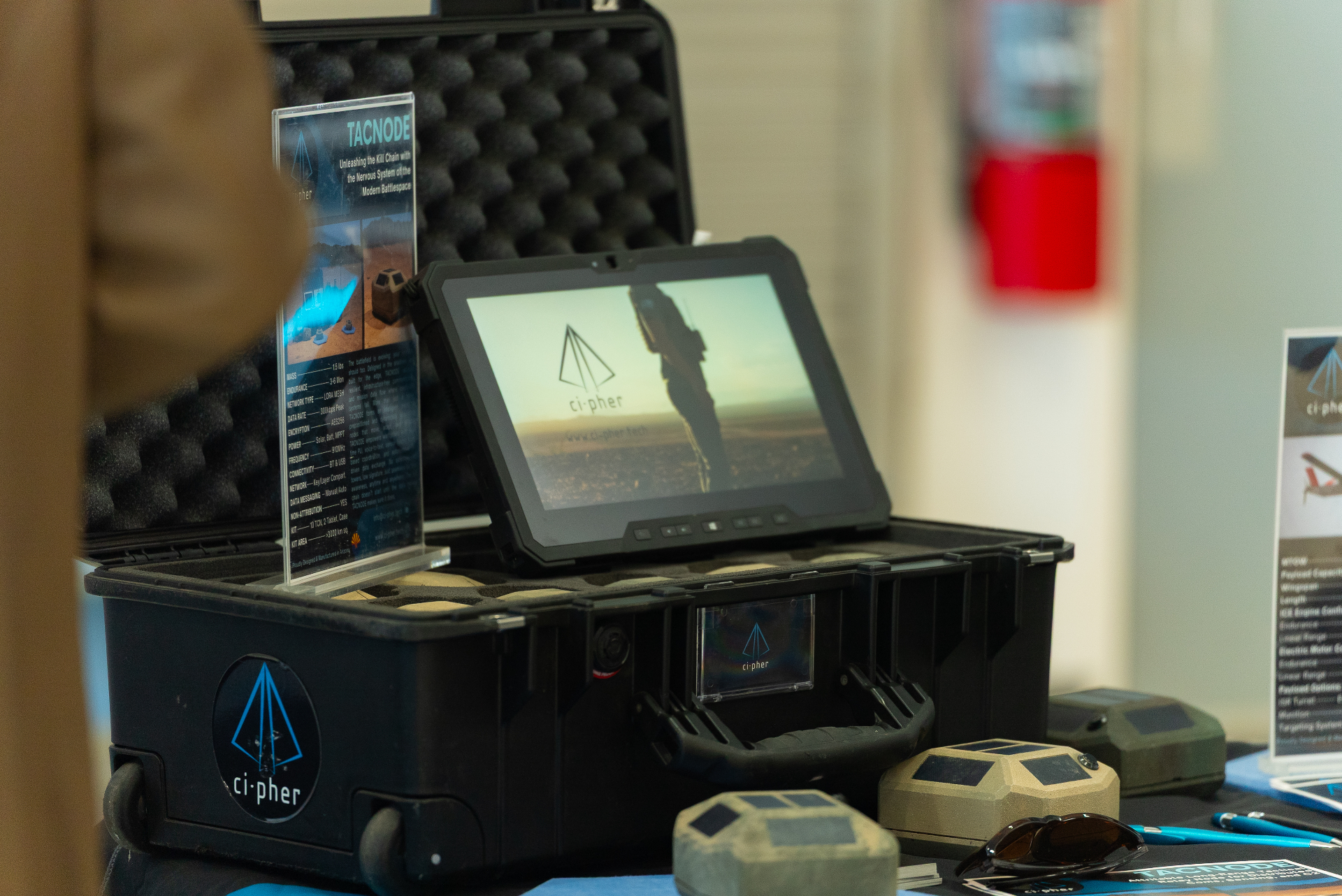 Defense technology display case